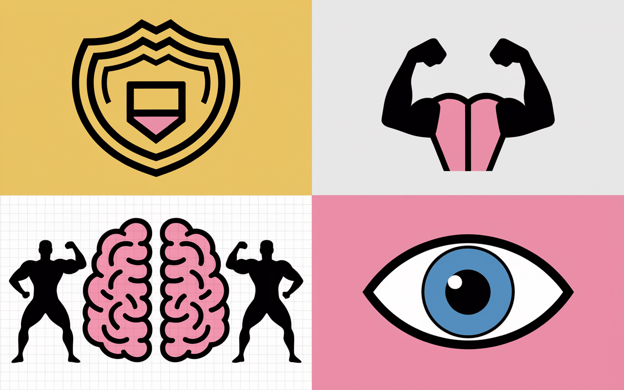 Icônes des rôles d'un spotter.