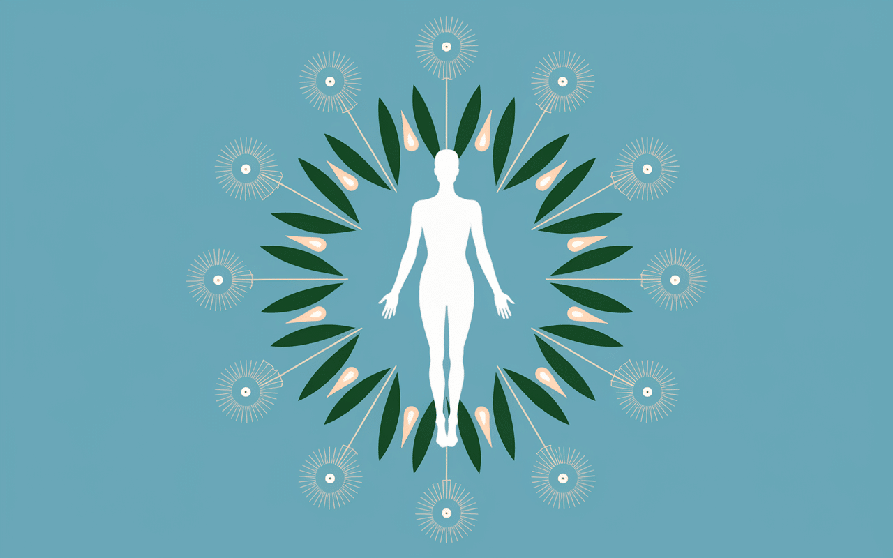 Harmonie corps-esprit en sports nu