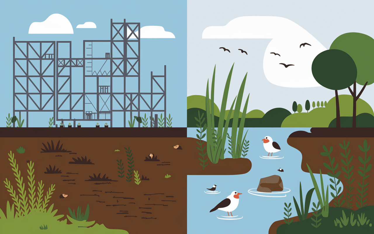 Évolution site naturel