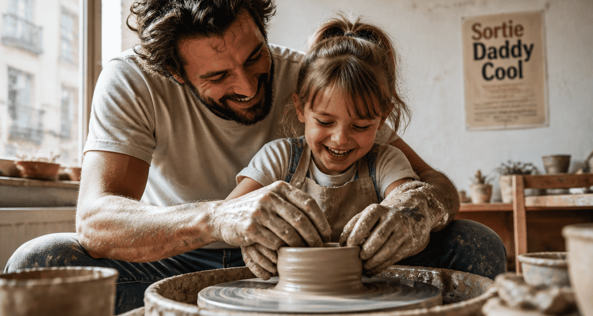 daddy cool paris père fille poterie