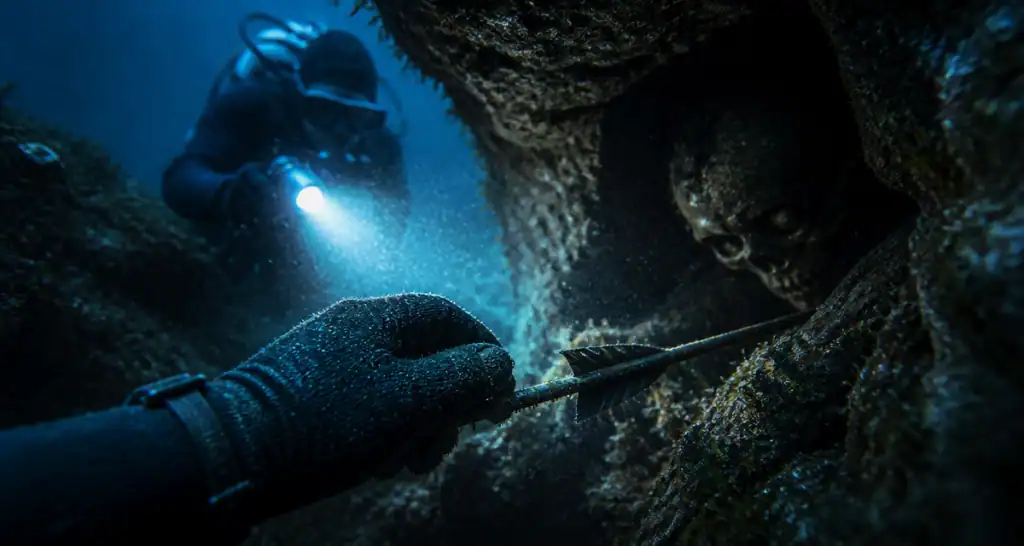 Chasse à trou : comment déraguer un poisson sans tordre sa flèche ?