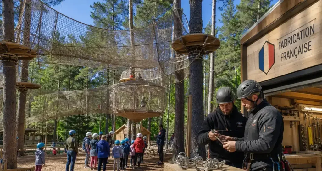 Les avantages d’un fabricant français de filets accrobranche pour vos parcours aventure